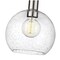 Z-Lite Margo 1 Light Pendant, Polished Nickel And Clear Seedy 7501P10-PN - alternate 7